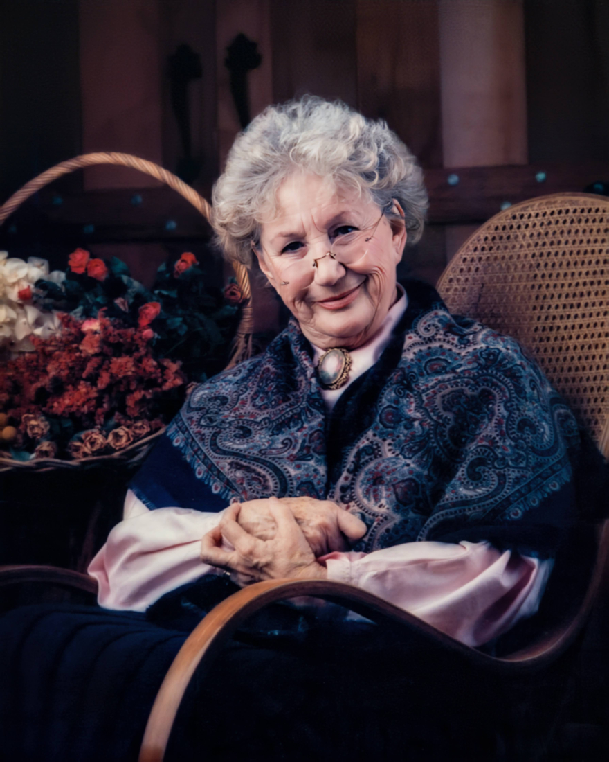 Founder Alma Woods, MBE